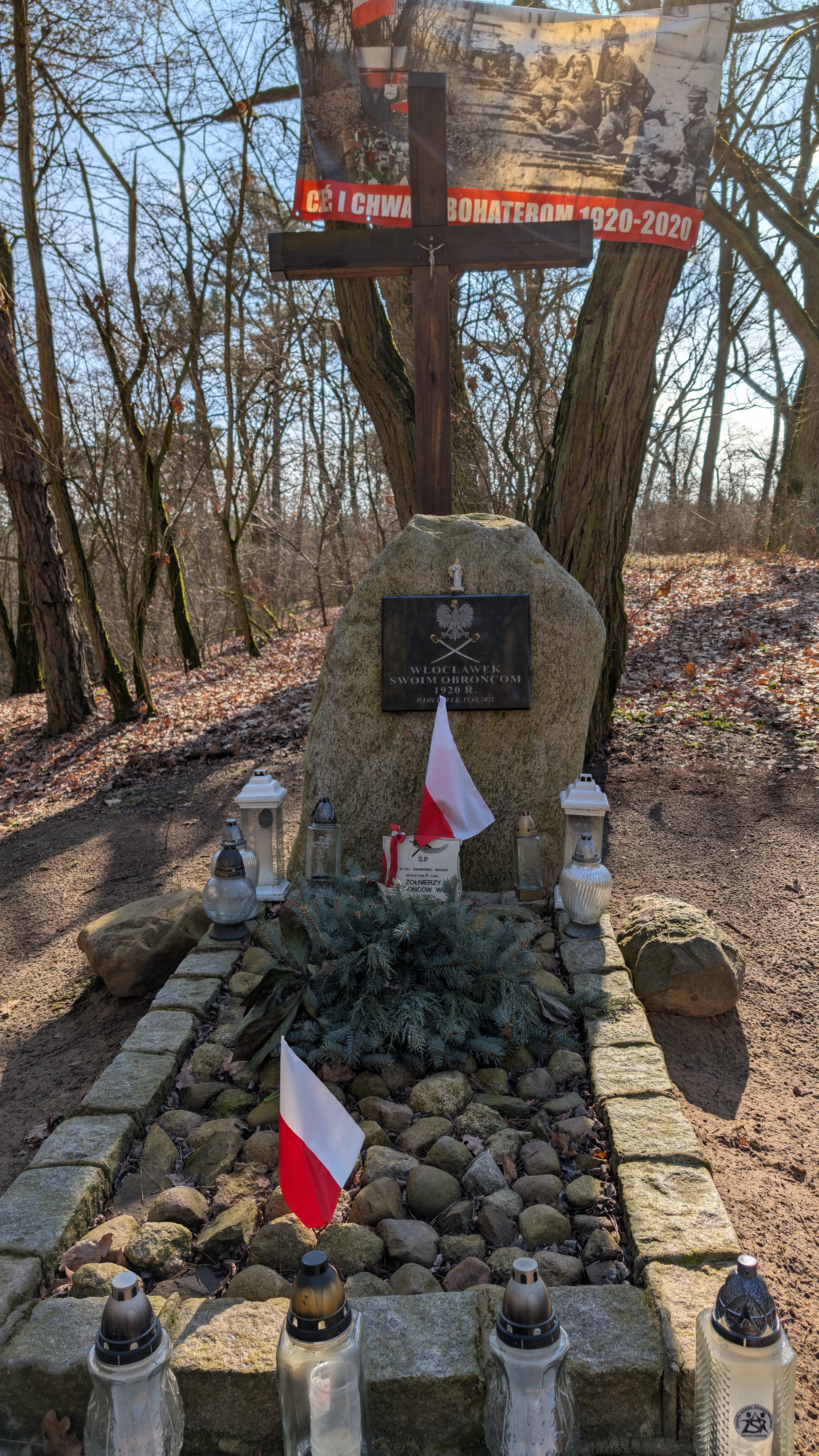 Zdjęcie miejsca Mogiła 8 żołnierzy Obrońcy Wisły z 1920 roku